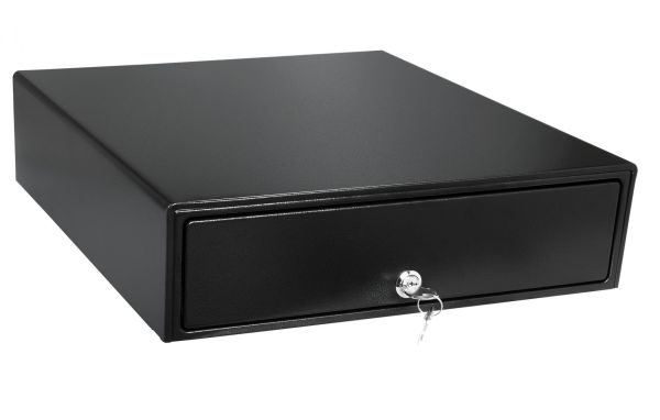 Pokladničná zásuvka elio AX330 čierna malá